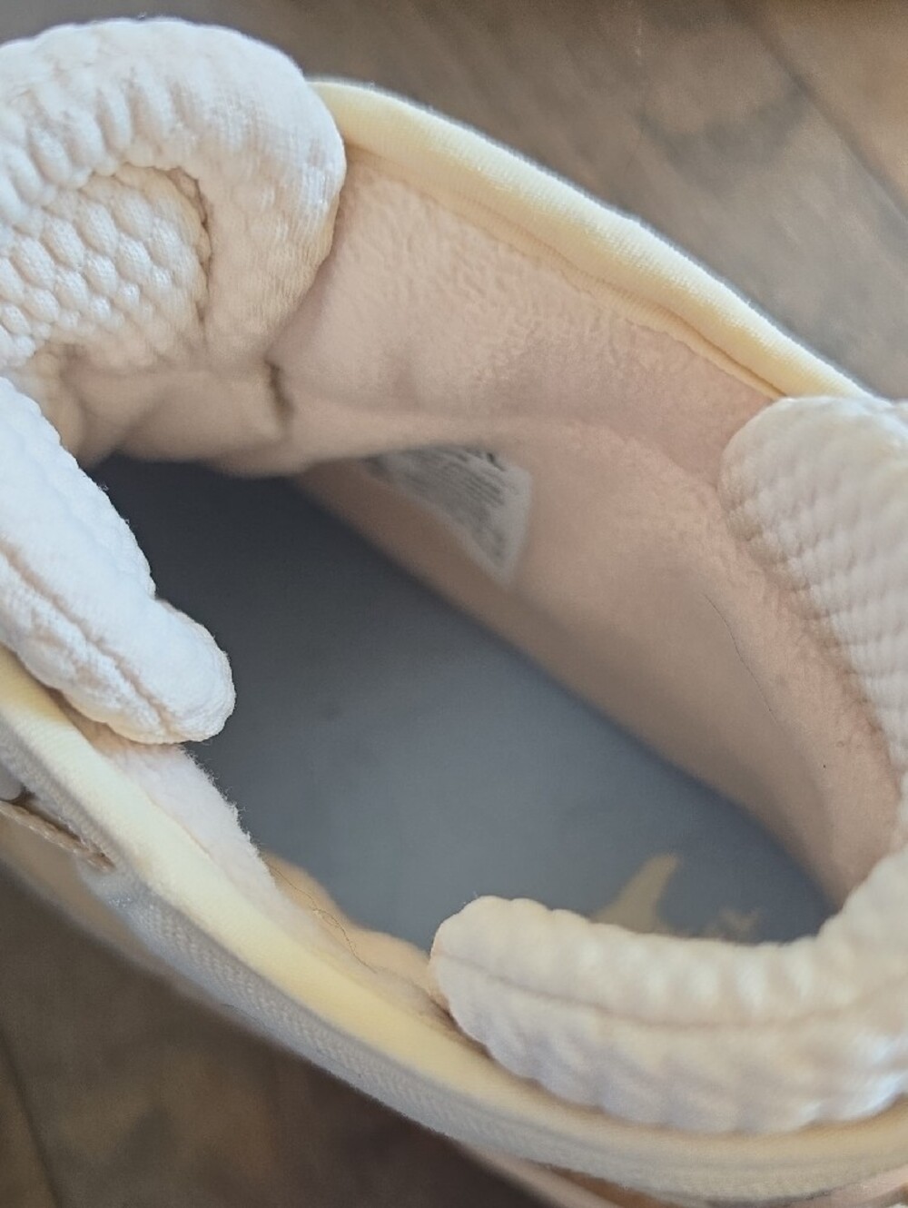 Sorel Fleece Lined Cream High-Top - Picture 7 of 7
